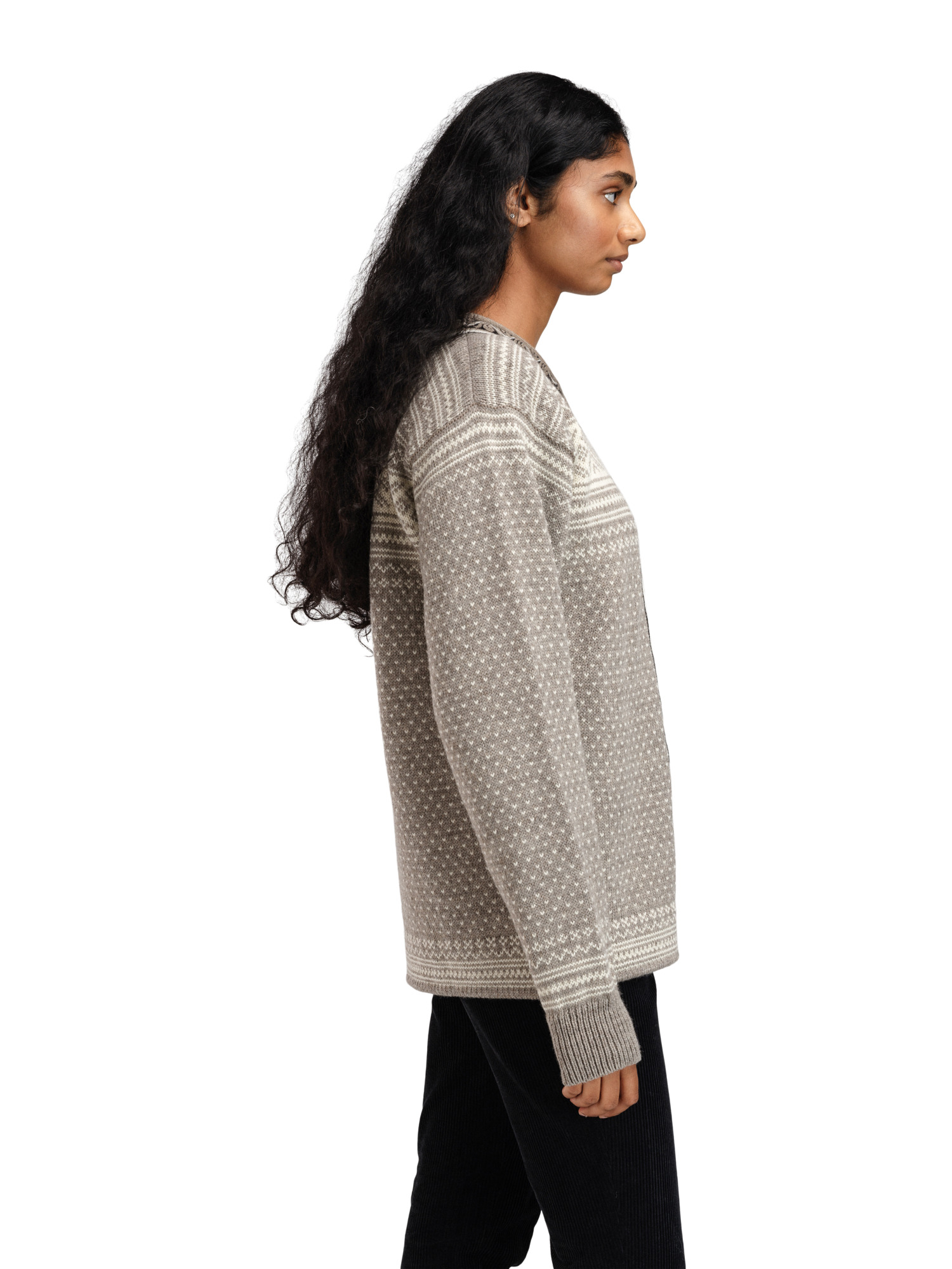 Setesdal Lusekofte Jacket - Norwegian Wool  Vanillasugar Naturalwhite