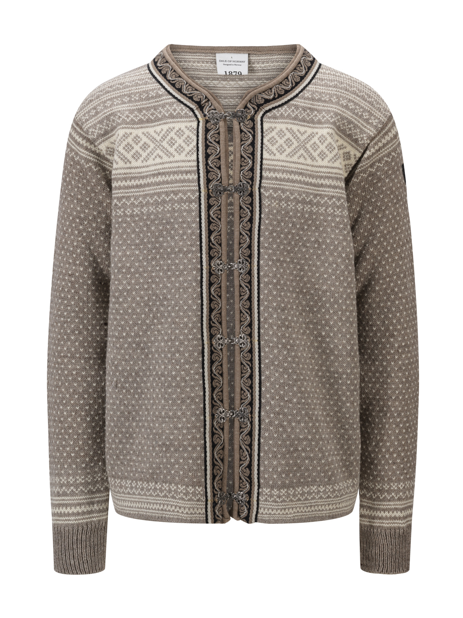 Setesdal Lusekofte Jacket - Norwegian Wool  Vanillasugar Naturalwhite