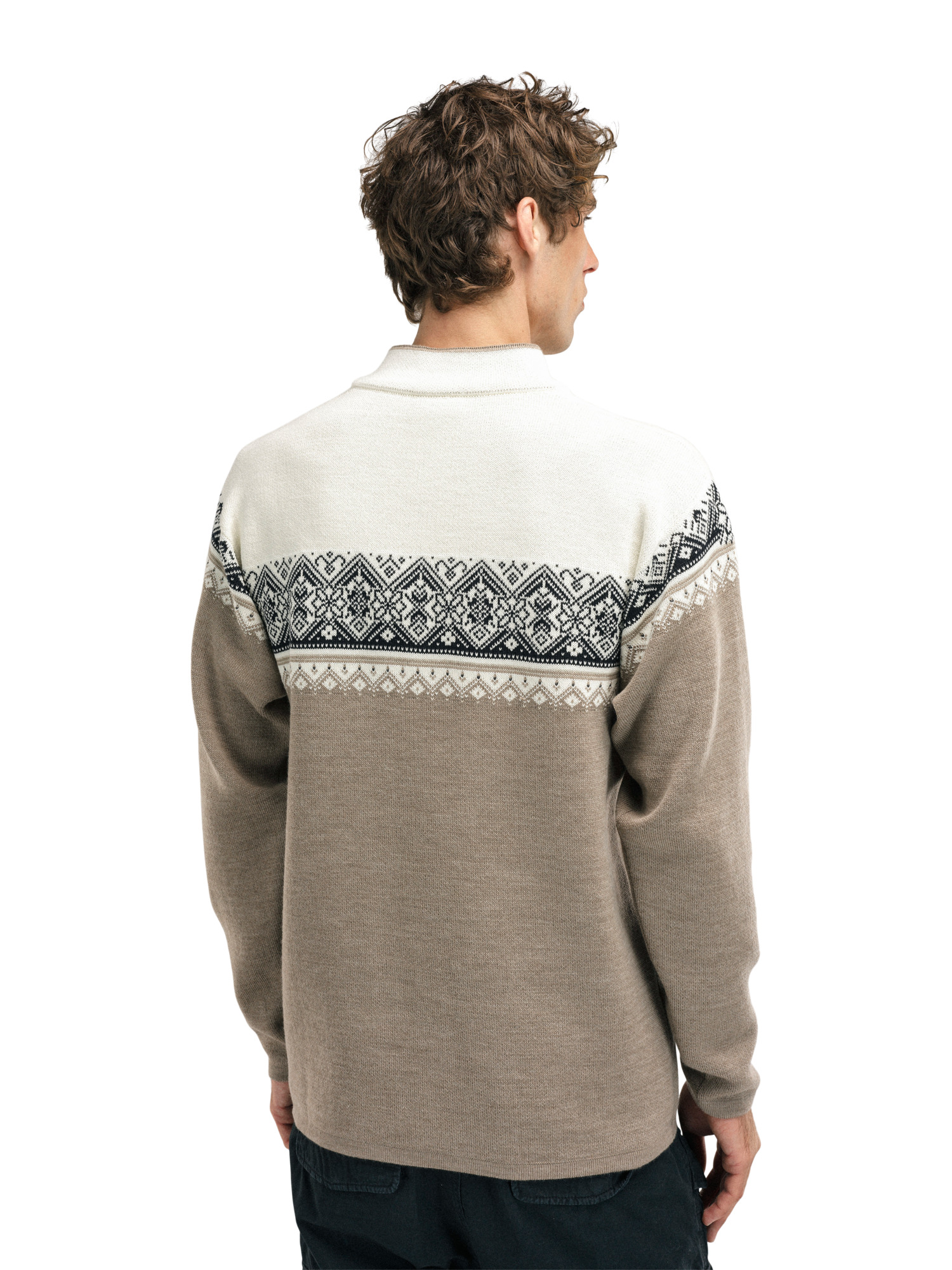 Moritz Men’s Sweater - Merino Wool Mountainstone Sand