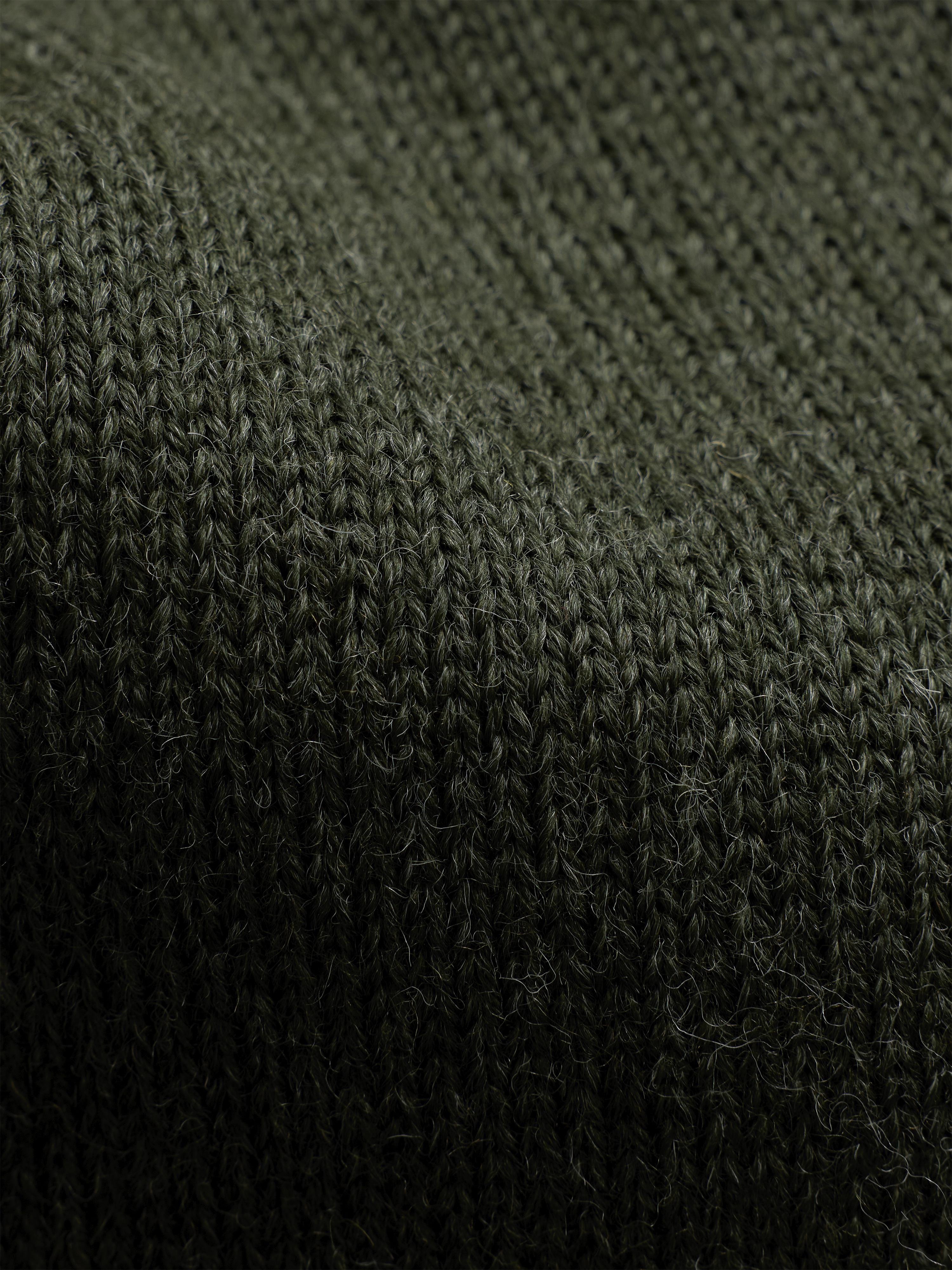 Cortina 1956 Sweater - Norwegian Wool Loden Mel Cream