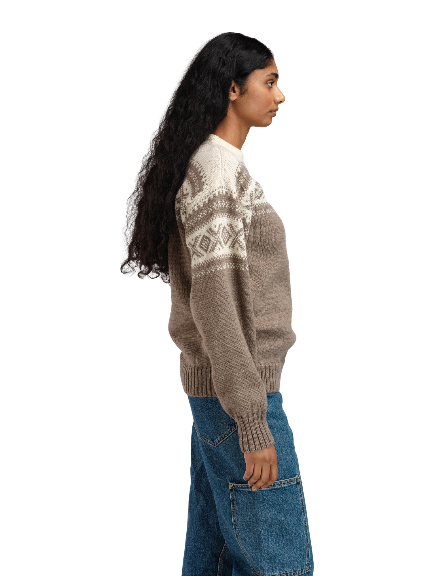 Cortina 1956 Sweater - Norwegian Wool Beige