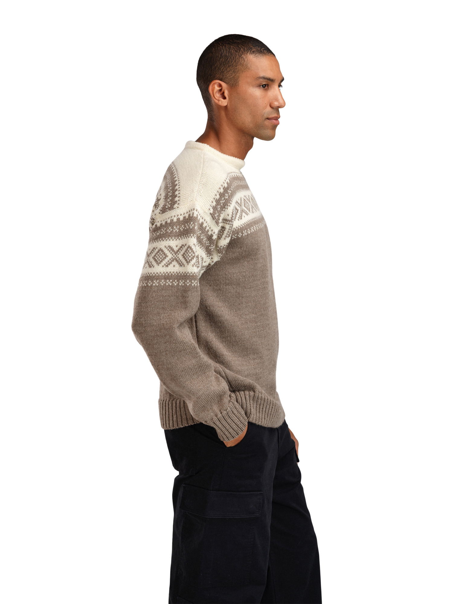 Cortina 1956 Sweater - Norwegian Wool Beige