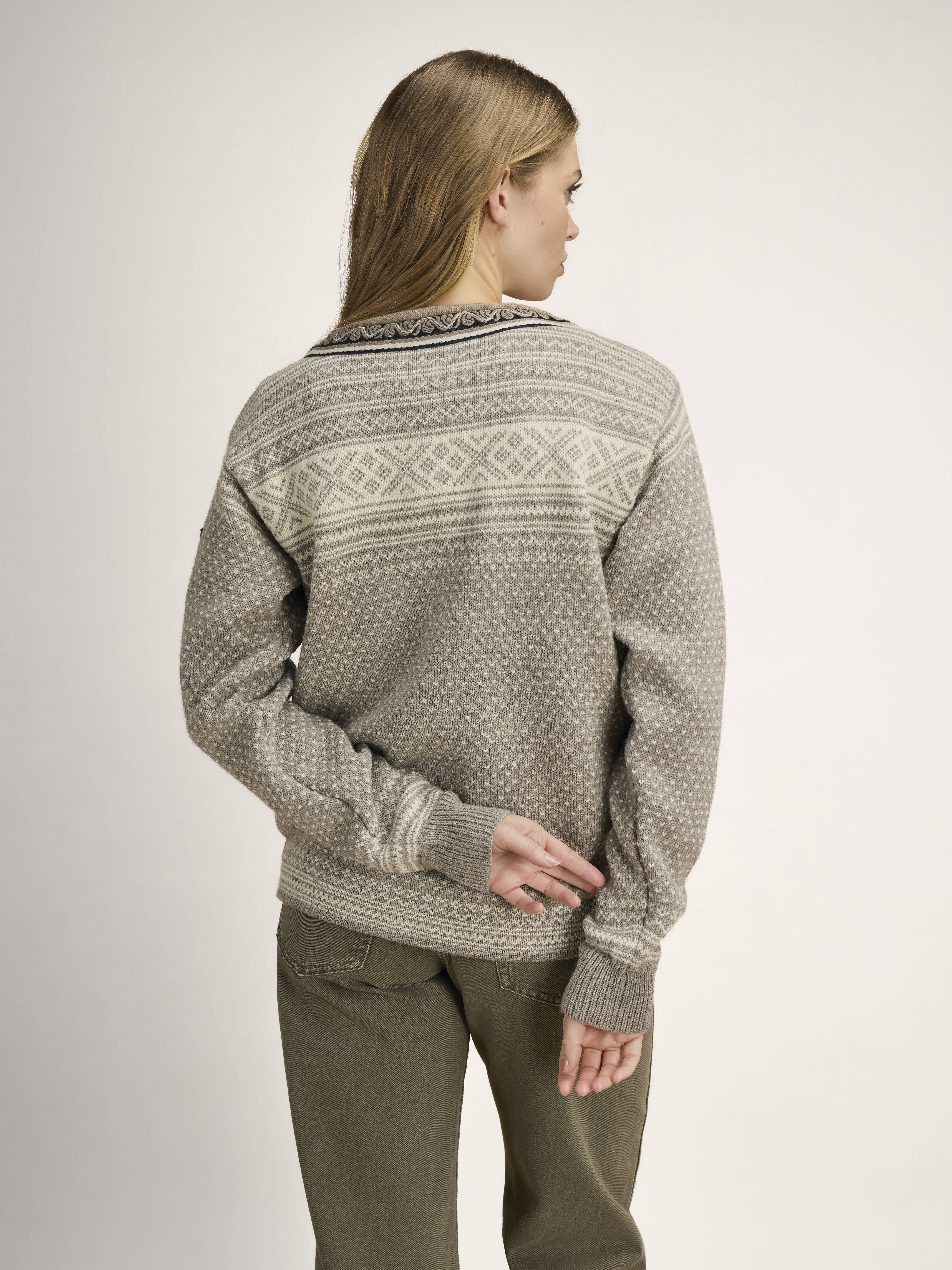 Setesdal Lusekofte Sweater Vanillasugar Naturalwhite