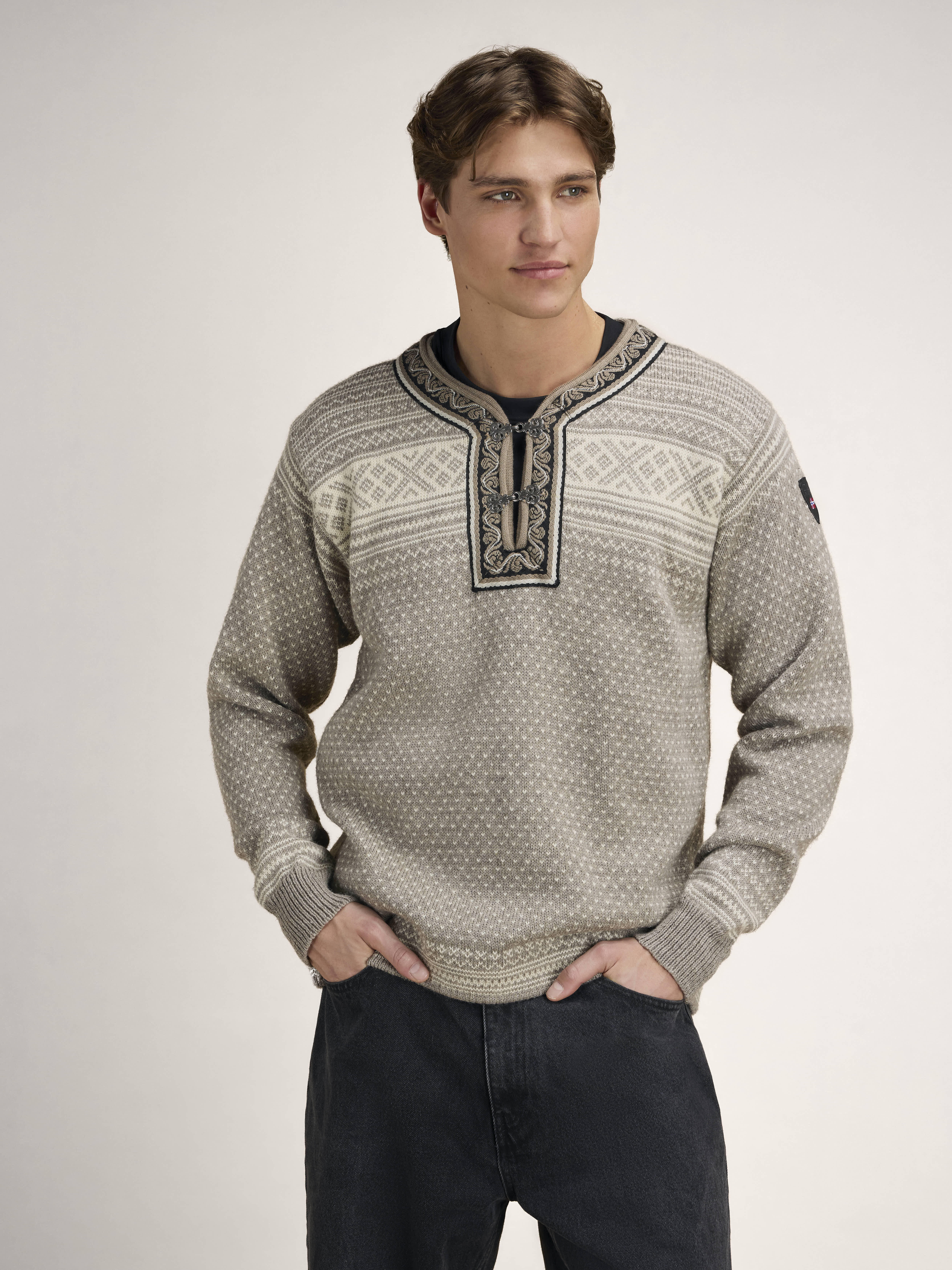 Setesdal Lusekofte Sweater Vanillasugar Naturalwhite