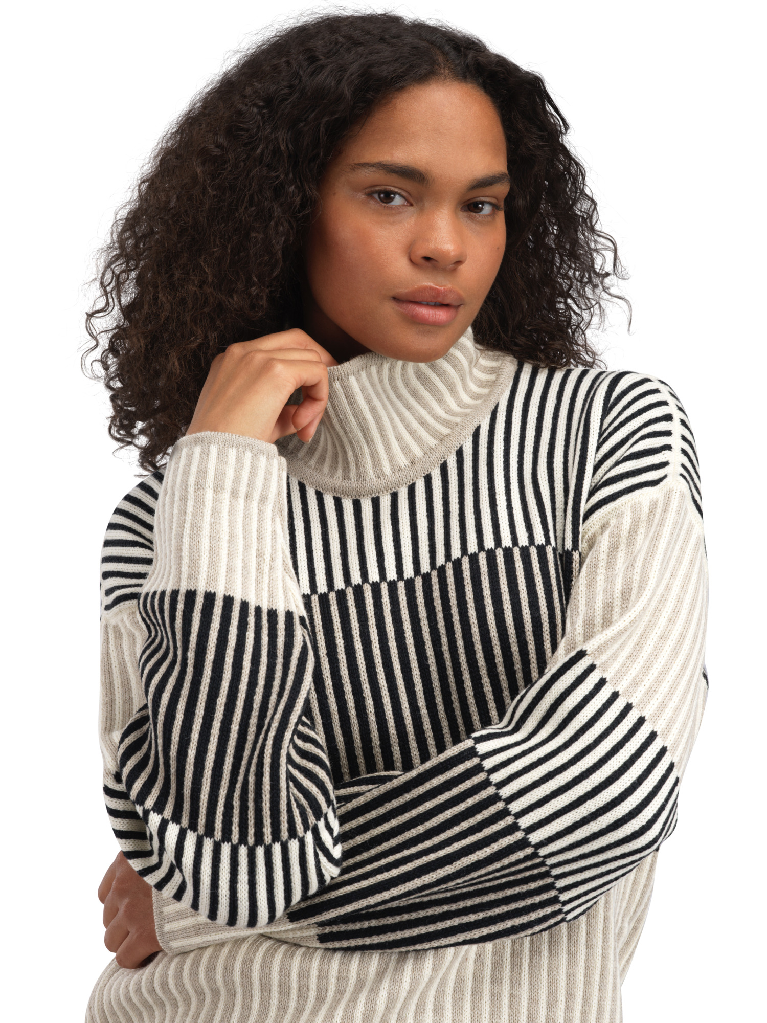 Skarstind women's sweater Offwhite Sand