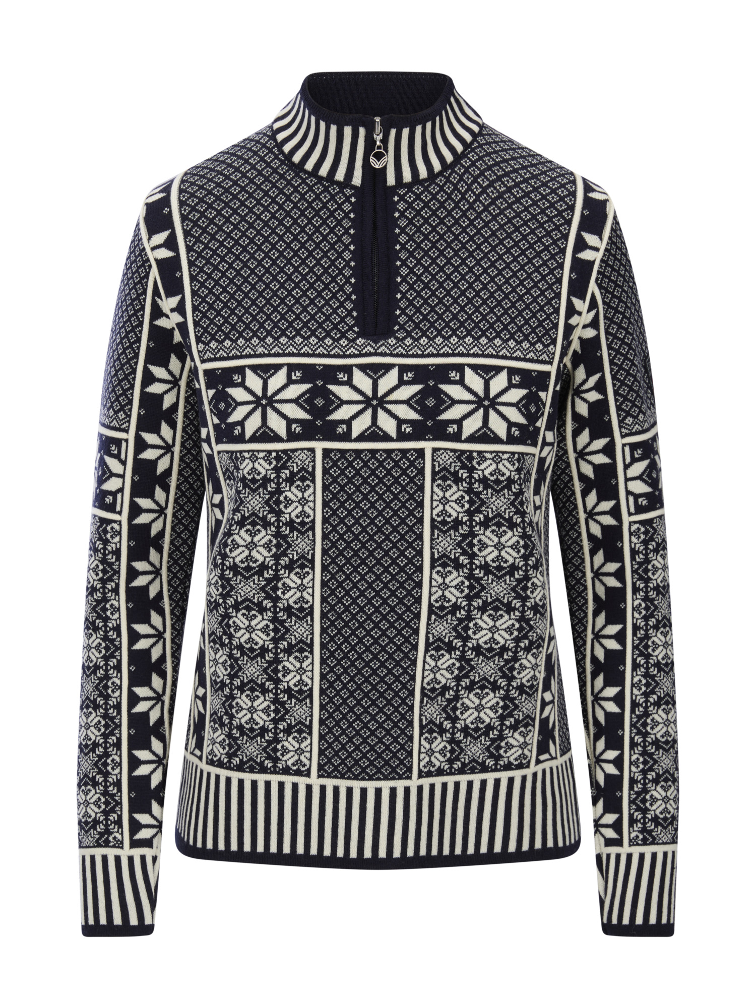 Vardåsen Women's Sweater Marine Offwhite