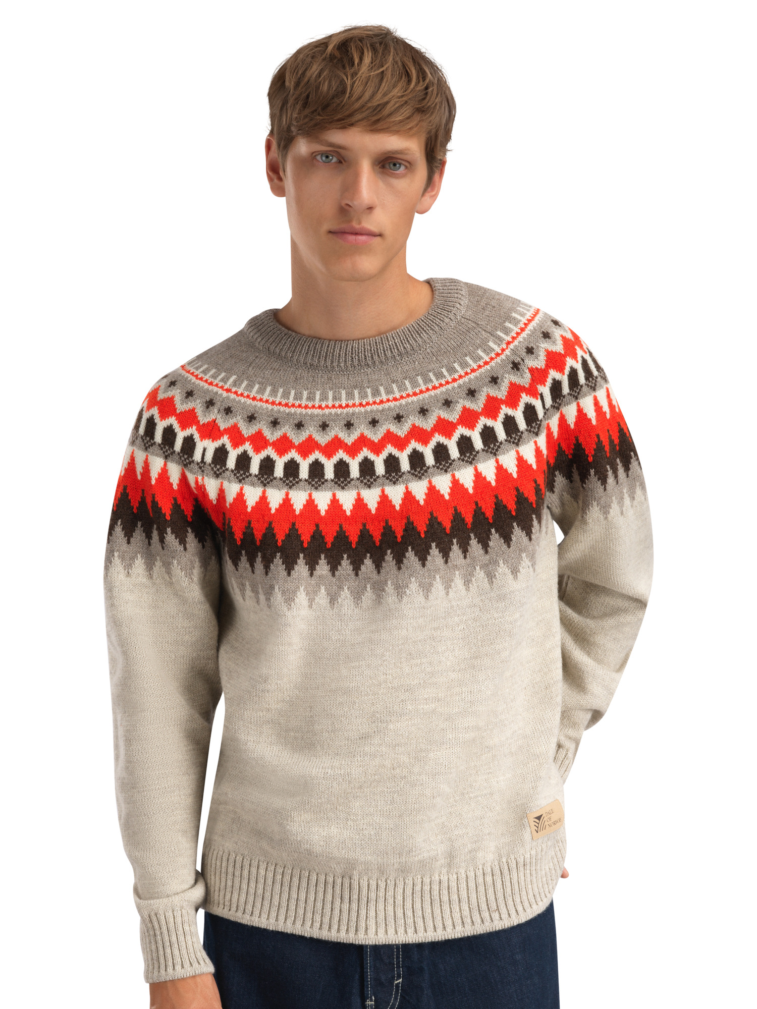 Losna Men's Sweater Birch Vanilla